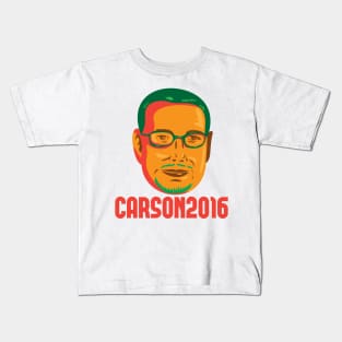 Ben Carson 2016 President Republican Retro Kids T-Shirt